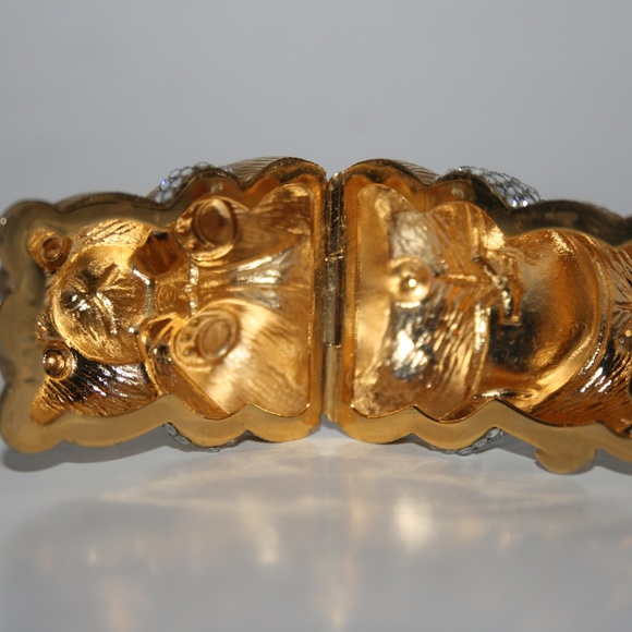 Judith Leiber Vintage Teddy Bear Pillbox Trinket - Picture 4 of 4